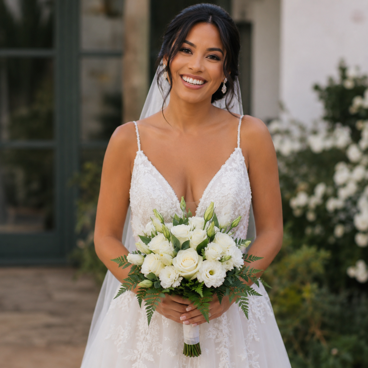 BB005_BridalBouquet_WhiteRoseLisianthus_Small