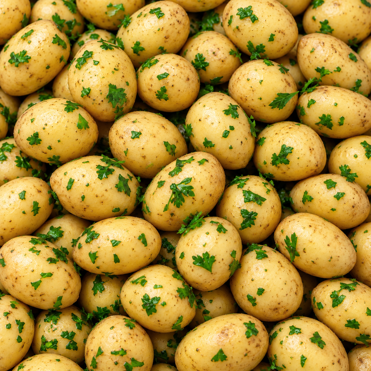 Baby Potatoes With Parsley