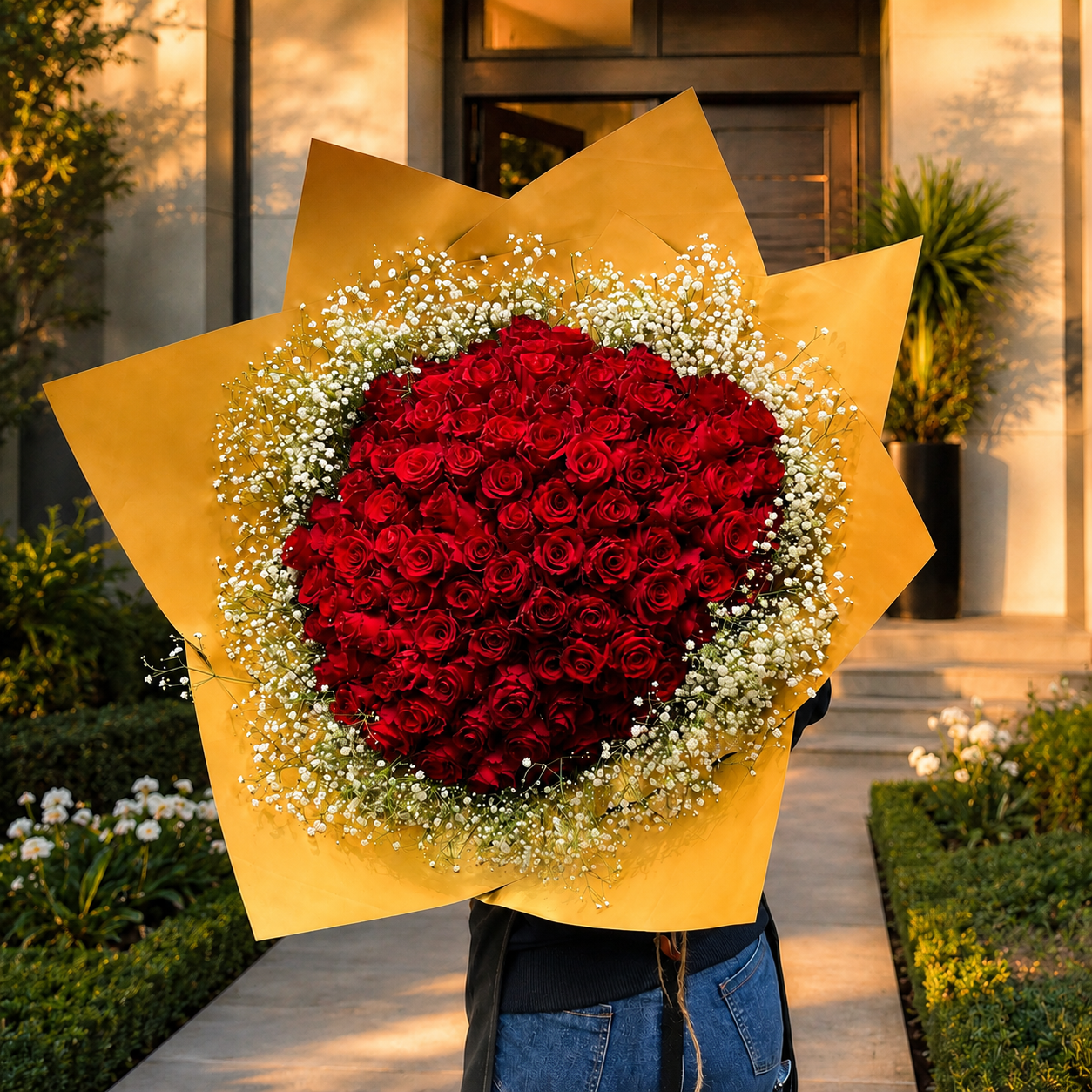 GF004_LuxuryRedRoseGyp_GoldWrap